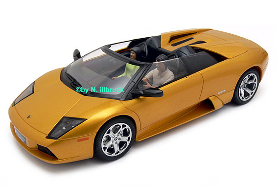14041 AutoArt Lamborghini Murcielago Roadster Gold