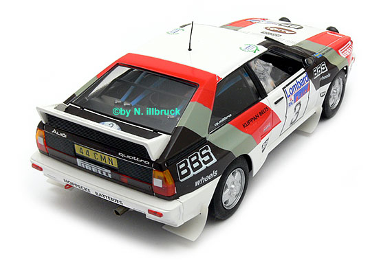 88245 Fly Audi Quattro A2 Rally R.A.C. 1983 - Blomqvist - Cederberg