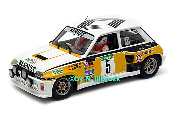 96073 Fly Renault 5 Turbo Rally El Corte Ingles 1985 5 Carlos Sainz