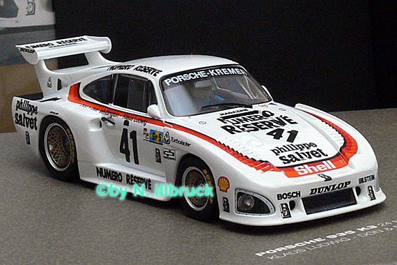 99107 Fly Porsche 935 K3 24h Le Mans 1979 #41 - Mythical Circuits - Circuitos con Historia - Numero Reserve - Klaus Ludwig