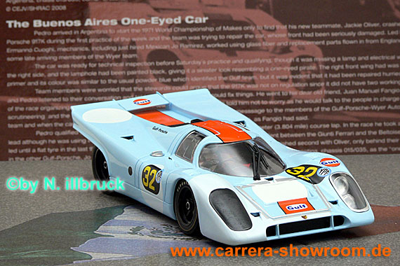 99113 Fly Porsche 917K 1000 Km Buenos Aires 1971 #32 - Gulf - Tribute to Scuderia Hermanos Rodriguez - Pedro Rodriguez