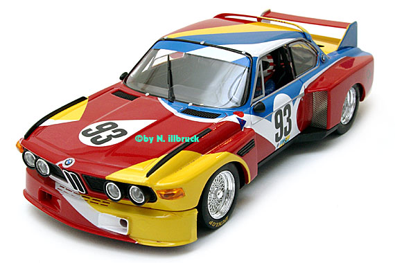 Fly BMW 3,0 CSL Le Mans 1975 Art Car - Alexander Calder