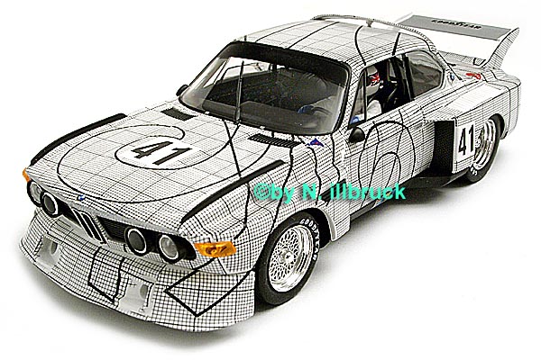 Fly BMW 3,0 CSL  24h. Le Mans 1976 Art Car Frank Stella