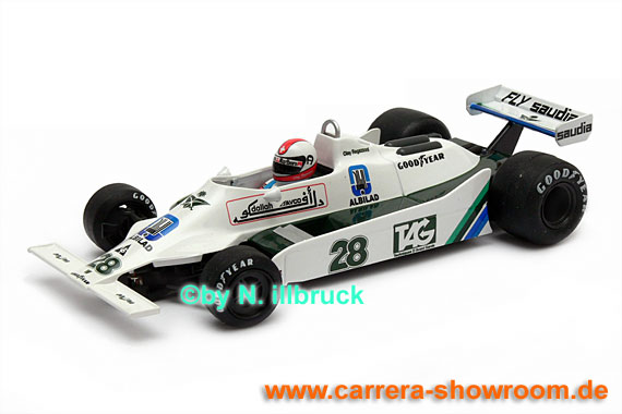 F01101 Flyslot Cars Williams FW07 GP Great Britain 1979 #28 - Clay Regazzoni