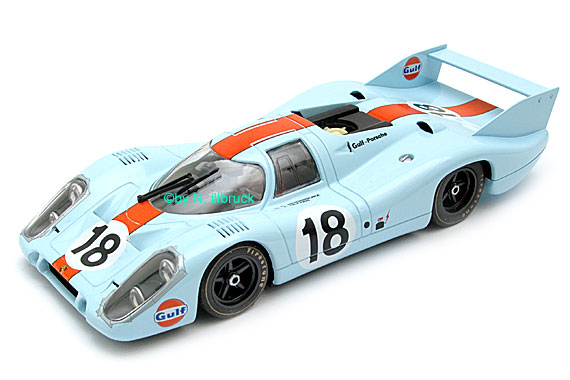 88183 / A1402 Fly Porsche 917 LH Le Mans 1971 Gulf #18 - Rodriguez-Oliver