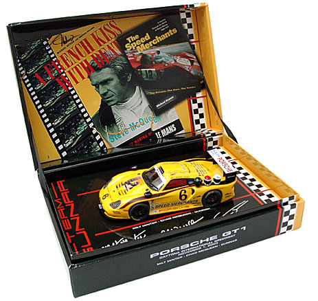 Fly Steve McQueen Collection - Porsche 911 GT1 - Daytona International Speedway 2003 - Milt Minter - Chad McQueen - Gunnar