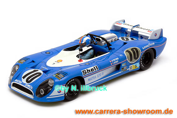 132037m10 LE MANS miniatures Matra-Simca 670B Le Mans 1973 #10