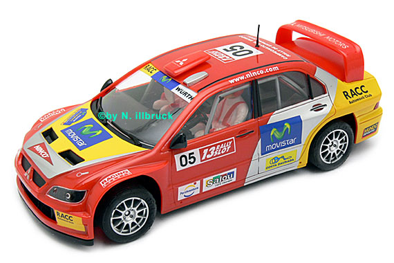 50401 Ninco Mitsubishi Lancer WRC Rally Catalunya Costa Durada