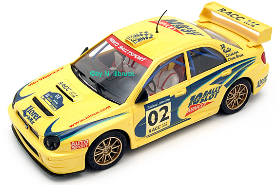 Ninco Subaru WRC Rally Slot