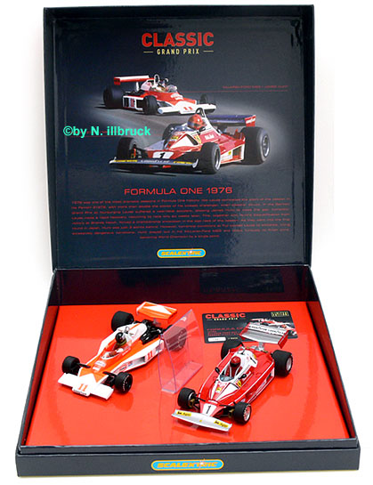 2558A Scalextric Formula One 1976 Set - Niki Lauda - James Hunt Ferrari 312T2 - McLaren Ford M23