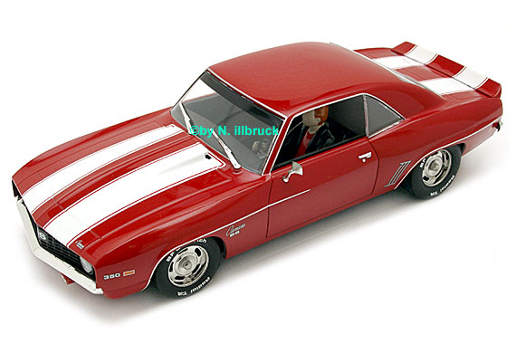 C2573 Scalextric Chevrolet Street Camaro Red