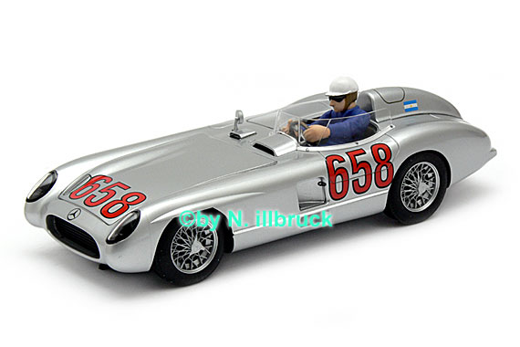 C2814 Scalextric Mercedes-Benz 300 SLR Mille Miglia 1955 #658 - Juan Manuel Fangio