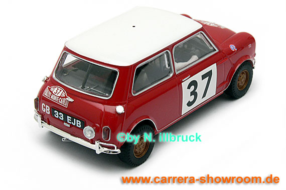 C2919 Scalextric Morris Mini Cooper Rallye Monte-Carlo 1964 #37