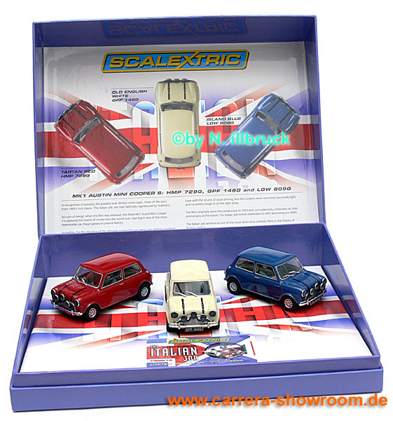 C2921A Scalextric The Italian Job Movie Cars - Austin Mini Cooper