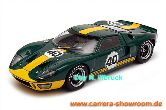 C2942A Scalextric Ford GT40 British Racing Green