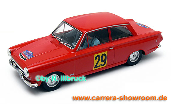 C3023 Scalextric Ford Lotus Cortina 1964 Coupes des Alpes Winner