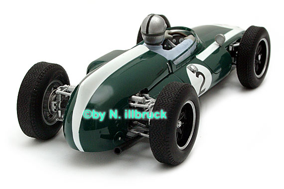C2639 Scalextric Cooper Climax T53 Jack Brabham - 1960 Portuguese Grand Prix
