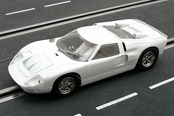 C2473 Scalextric Ford GT40 MKII  Plain White