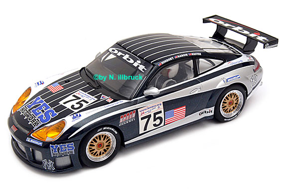 C2480 Scalextric Porsche GT3 NY Yankees Orbit Racing Le Mans 2002