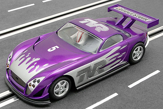 Scalextric TVR Purple #5