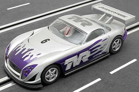 C2363 Scalextric TVR Speed 12 Silver #6