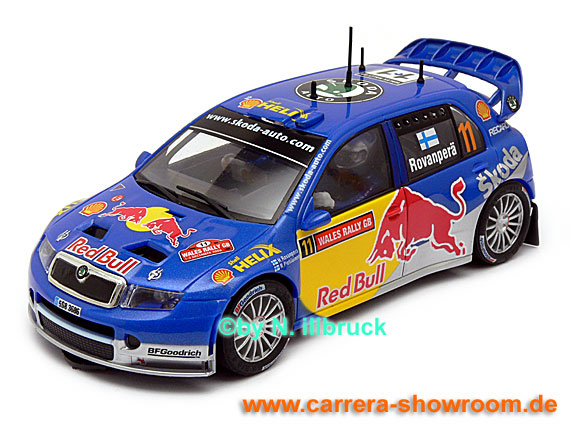 63450 SCX Skoda Fabia WRC Red Bull