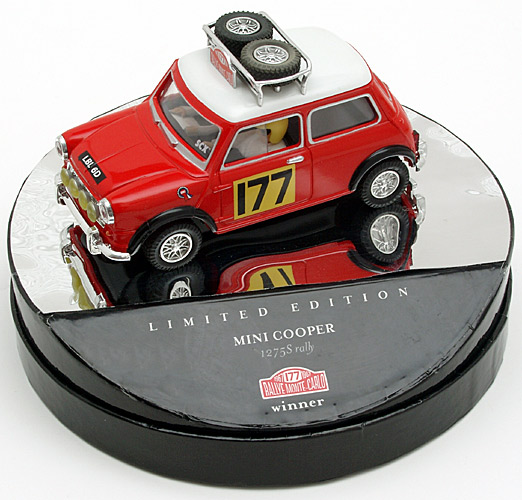 SCX Vintage Mini Cooper Rallye Monte Carlo Winner #177