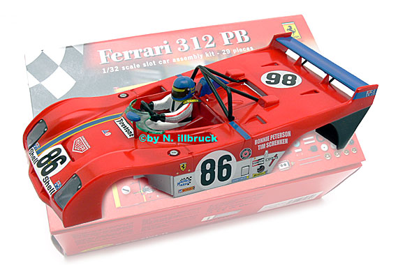 SIKF02 Slot.it Ferrari 312 PB - Watkins Glen 1972 - Peterson - Schenken